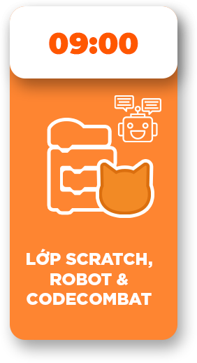 lớp SCRATCh, robot & codecombat